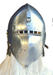 german bascinet nuremberg klappvisor helmet for buhurt combat armor

14th century german klappvisor bascinet helmet for HMB fighters