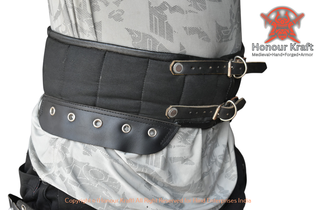 medieval mma armor support belt
