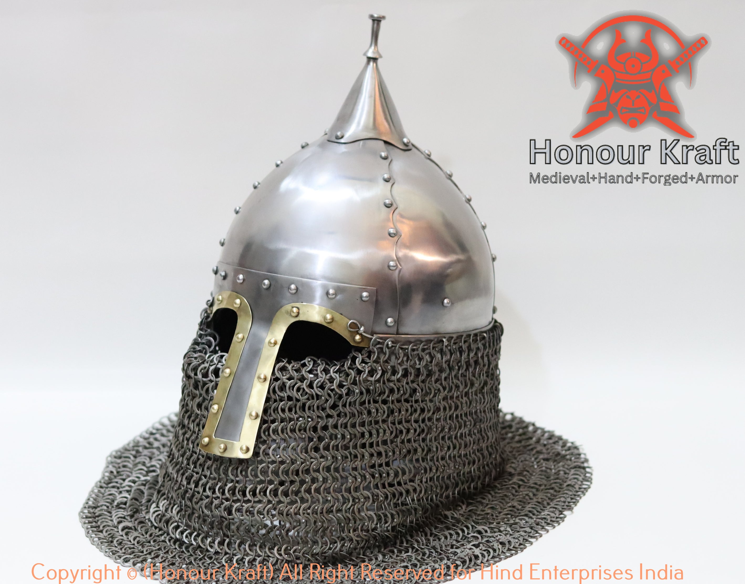 helmet armor Medieval Burial Russ Helmet — Honour Kraft