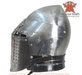 Full-contact ROA helmet for HMB tournaments
Stainless steel ROA helmet medieval combat
