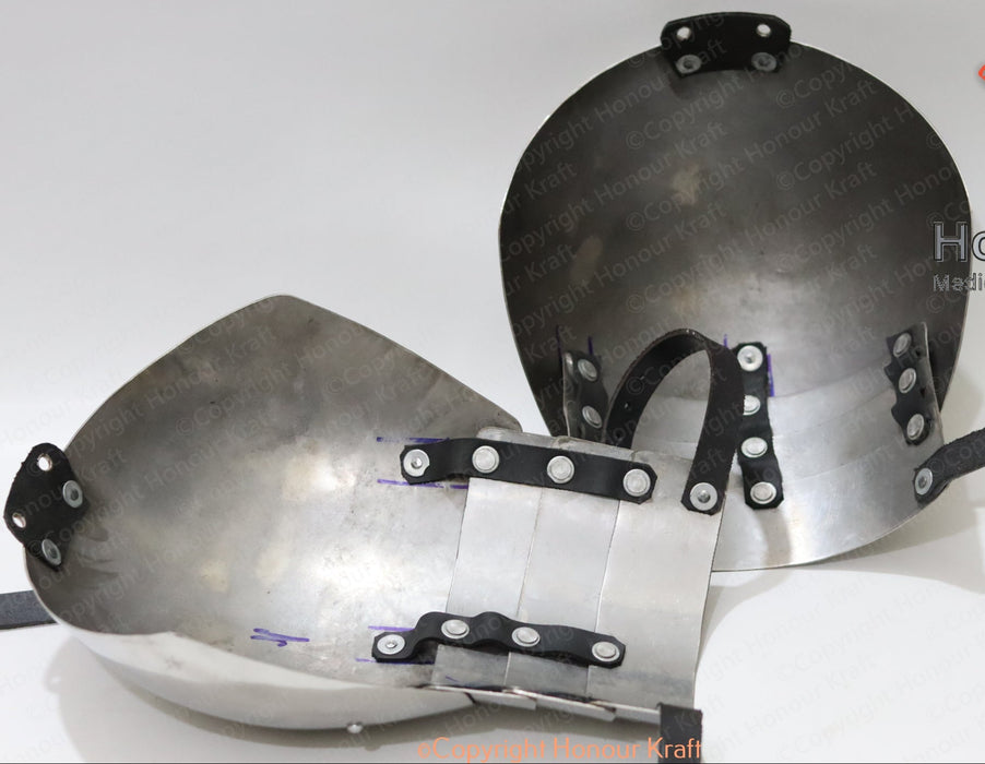 HMB armored combat plate shoulder cops steel construction