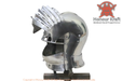medieval combat sallet bascinet for SCA and ACL
IMCF ready interlocking bascinet armor helmet
