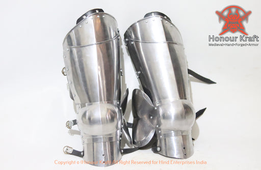 Combat-ready leg harness for Buhurt and SCA fighting