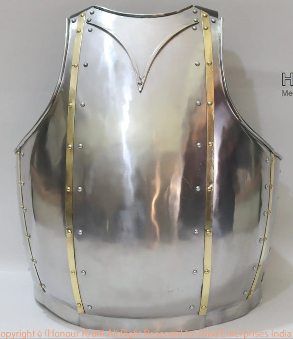 body armor for sca breastplate churburg style body armor medieval body armor combat armor for sca reenactment armor