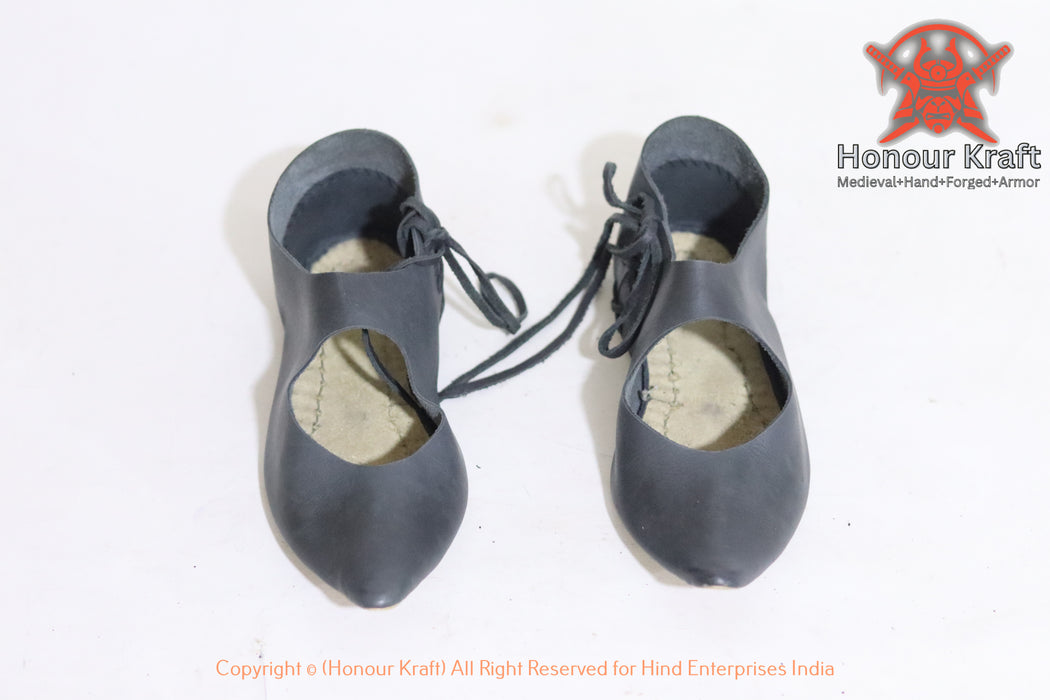 handmade medieval haithabu turn shoes