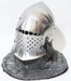 14th century bascinet helmet reproduction