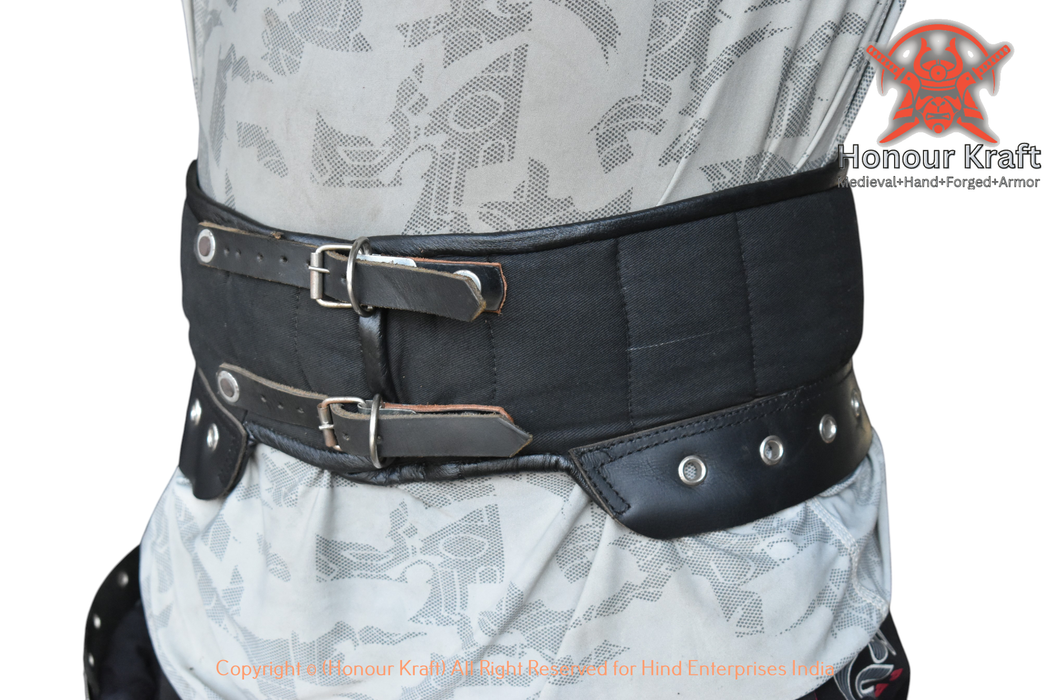 padded arming belt c belt armored combat