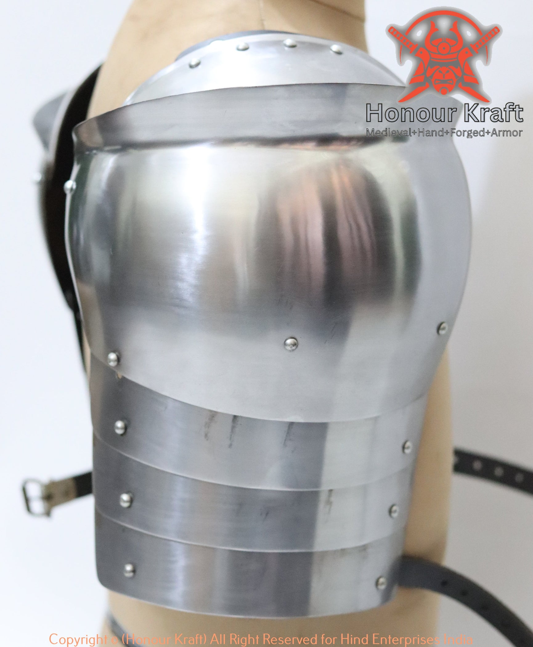 Mobility Plate Pauldron Shoulder Armor for Buhurt Combat — Honour Kraft