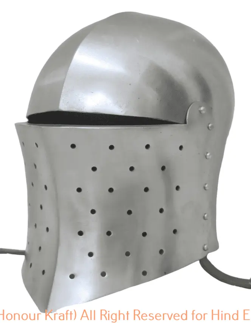 reenactment helmets, medieval armor, SCA helmets, HEMA gear, LARP armor, Viking helmets, historical reenactment, closed armet,