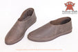 reenactment leather shoes front view
sca viking shoes minimalist design