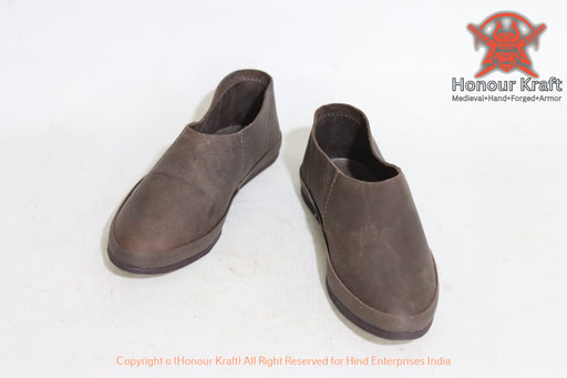 medieval haithabu turn shoes brown leather