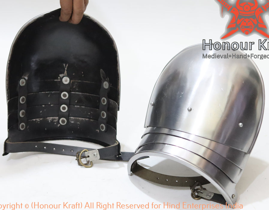 HMB european shoulder armor steel pauldrons