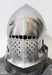 spoleto bascinet helmet for buhurt combat