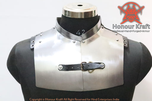 IMCF legal steel neck gorget armor
