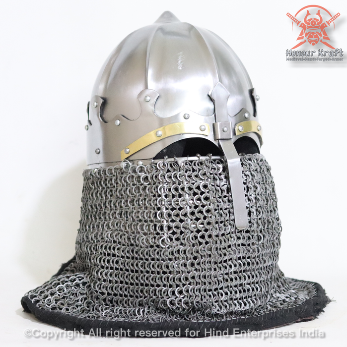 handmade iranian turban helmet steel