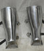 greave armor for buhurt leg armor pair for sca front greaves