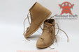 leather protection boots for HMB
strong outsole medieval combat boot