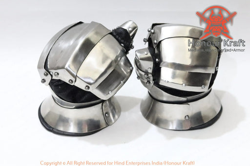 HMB ready tristan hand armor
plate mitten gauntlets medieval fighting