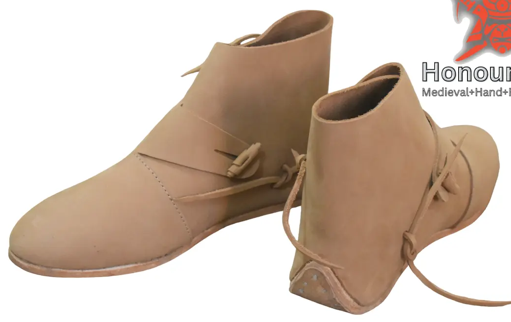 historical viking ankle boots for living history