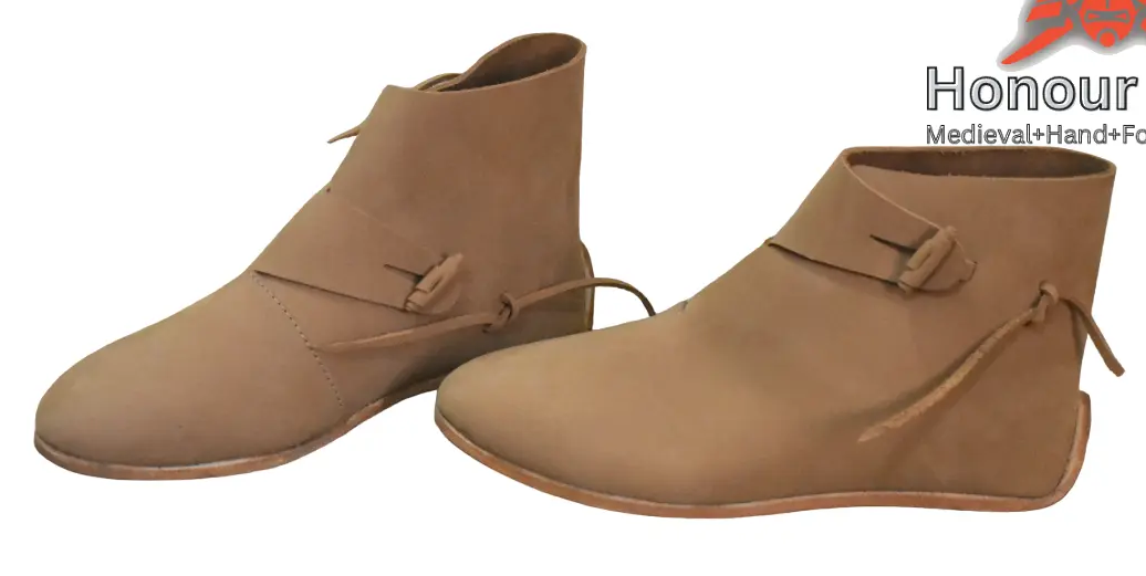 viking age norse leather footwear handmade