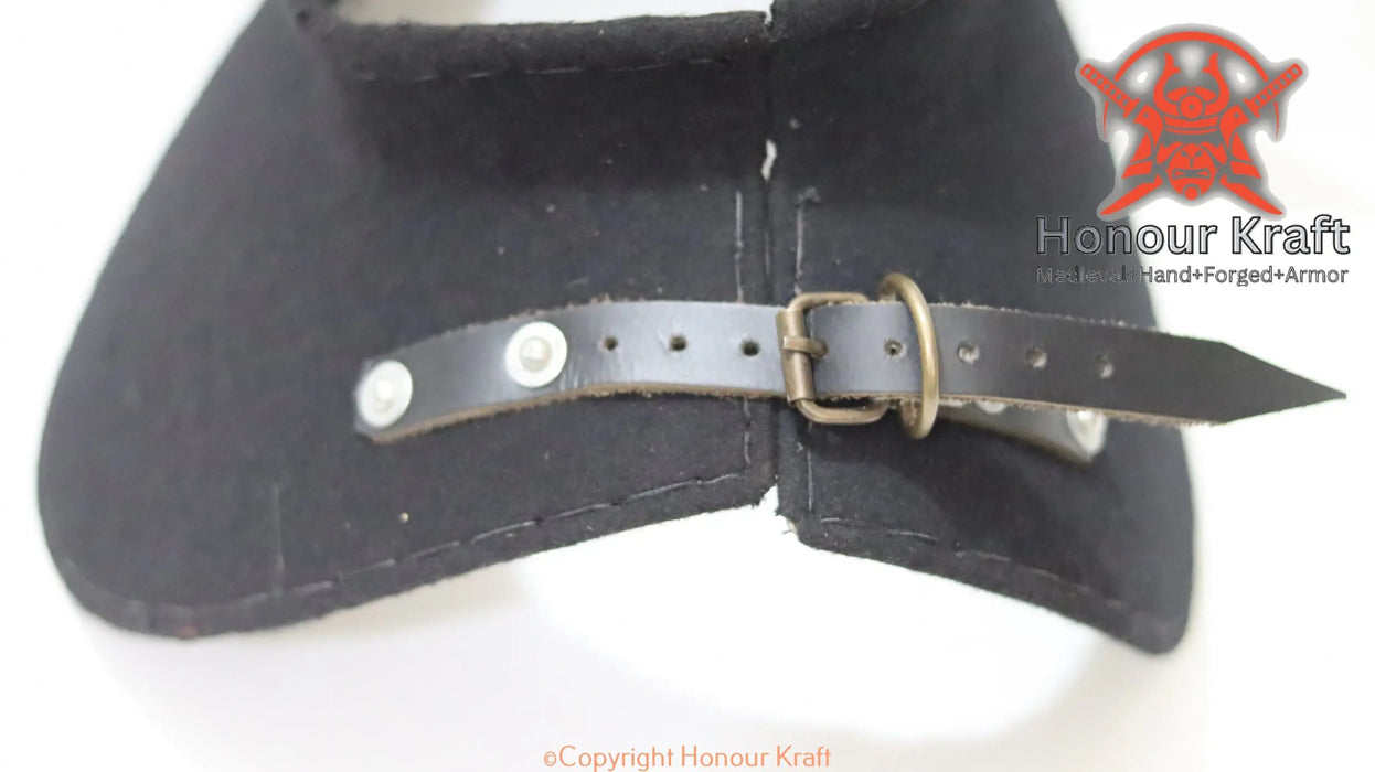 IMCF legal steel neck gorget armor