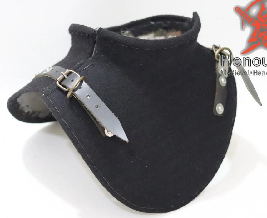 steel neck armor for medieval mma combat