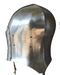handcrafted samson medieval helmet for full contact

padded liner samson steel helmet for SCA combat