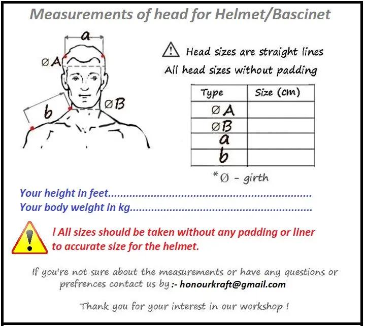 Helmet (ROA) Romance of Alexander, designed for serious buhurt and HMB combat T-2 Honour Kraft